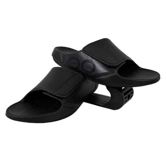 OOFOS Ooahh Sport Flex Slide Sandal Black Men 16 W 14 main image 8